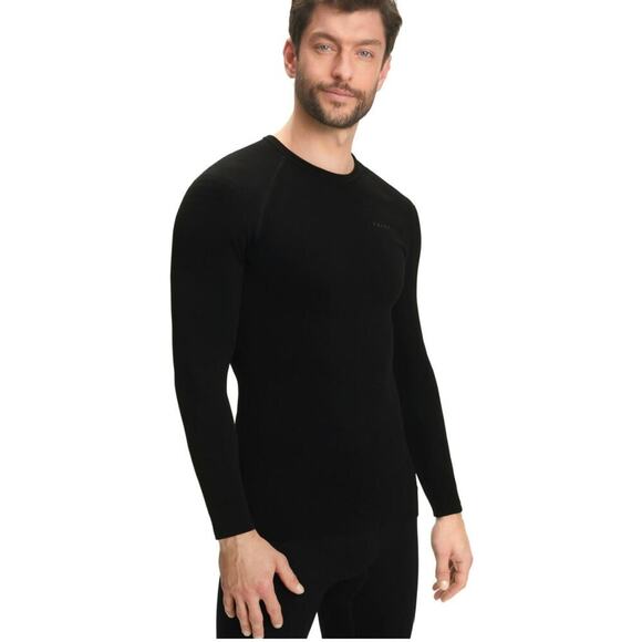 Falke Ergonomic Sport System Base Layer Top Black Long Sleeve Men's Medium - Picture 1 of 7